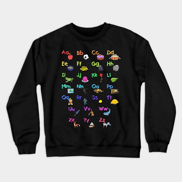 Alphabet Phonics! Crewneck Sweatshirt by iamthe